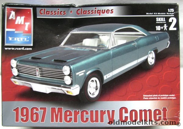 AMT 1/25 1967 Mercury Comet Cyclone GT, 31761 plastic model kit